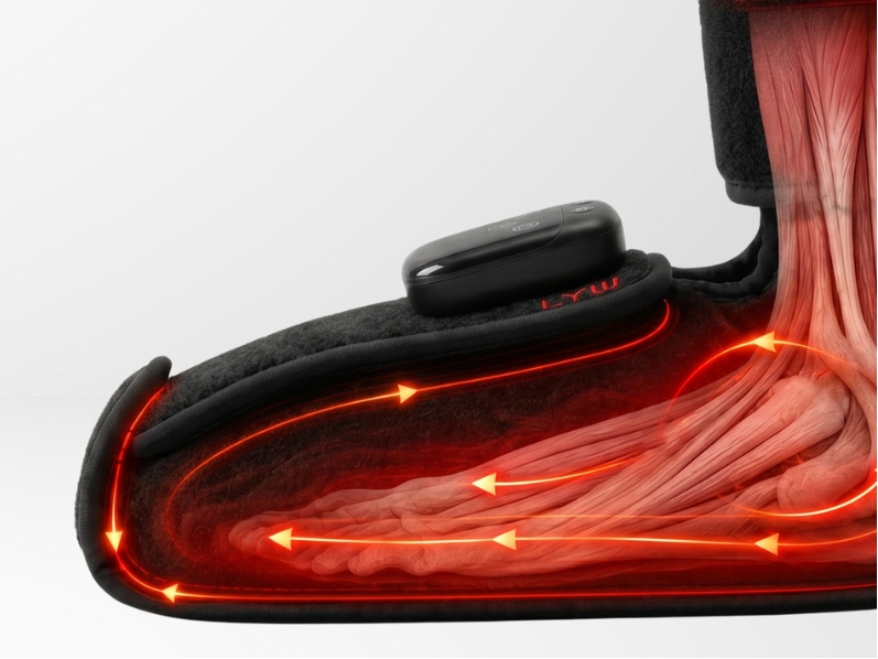 Sealed Toe Design — Locks In Heat